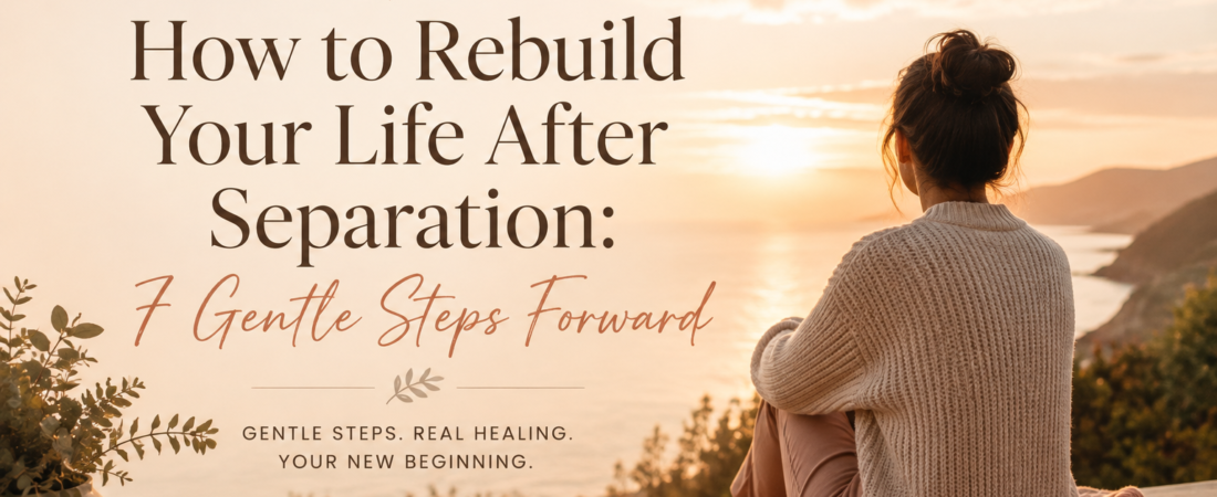 How to Rebuild Your Life After Separation: 7 Gentle Steps Forward